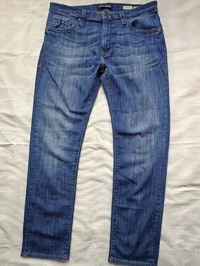 Mavi Marcus Slim Straight Leg Jeans Mens Size 36x32 Dark Wash
